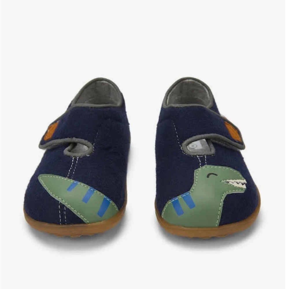 Like new See Kai Run Dino slippers